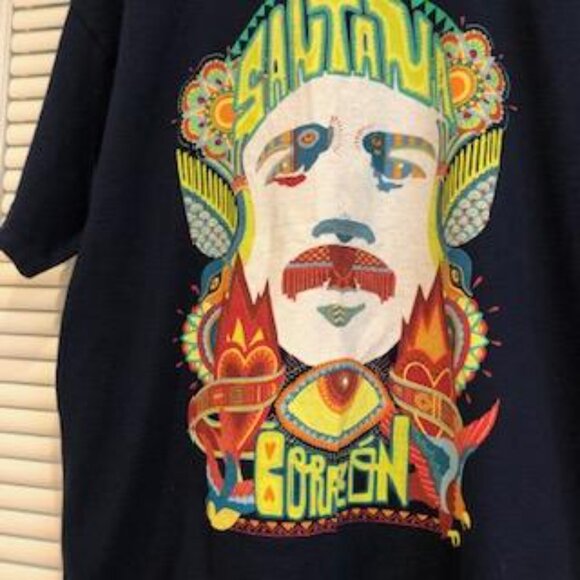 Santana Corazón 2015 Tour T-Shirt Size L. - Picture 5 of 16